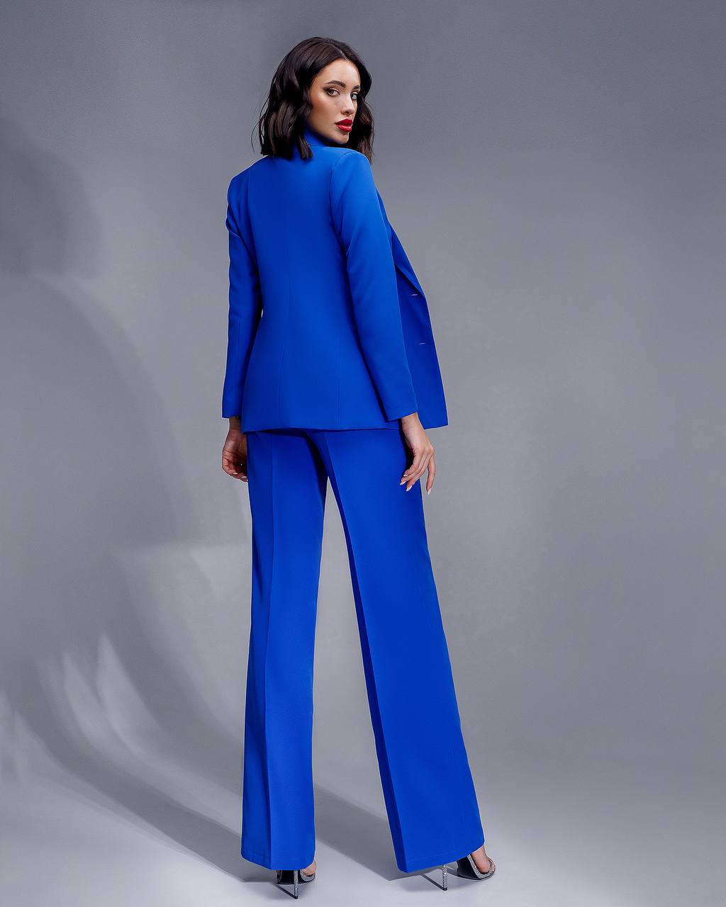 Three Piece Suit|Elegant Blazer with Pants+Top