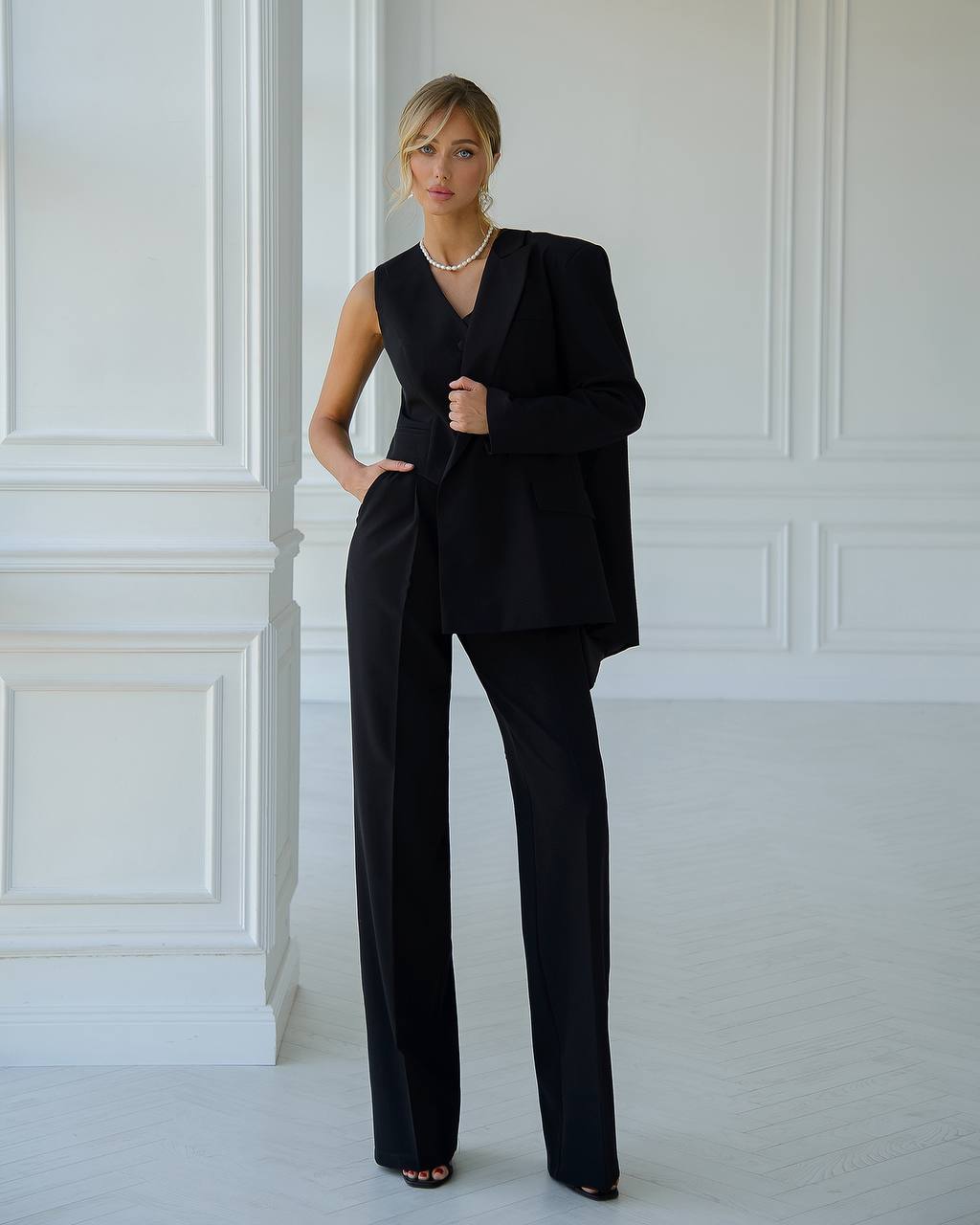 Dreiteiliger Anzug|Designer-Premiumanzug