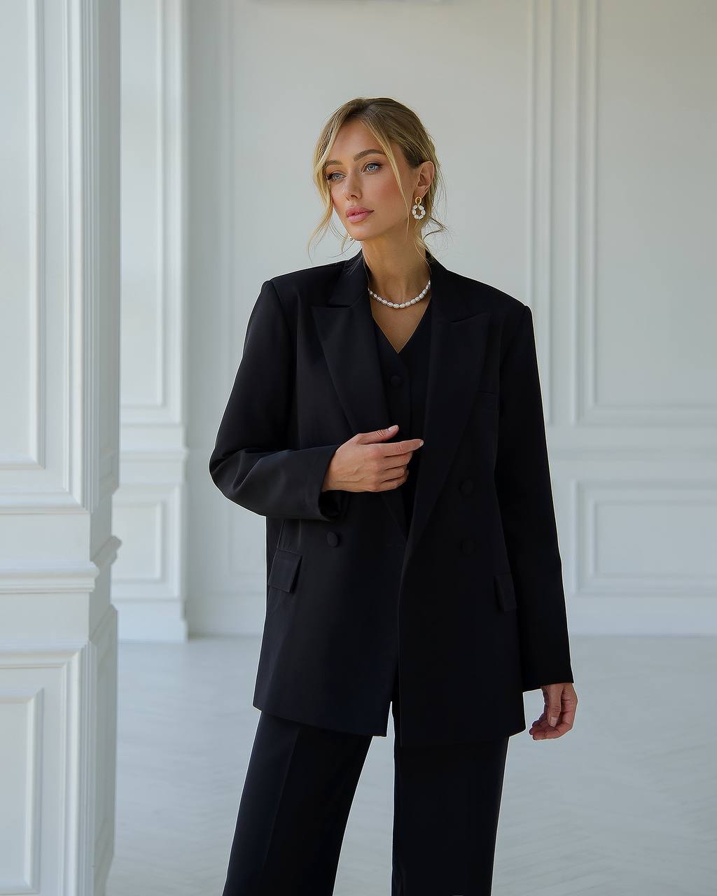 Dreiteiliger Anzug|Designer-Premiumanzug