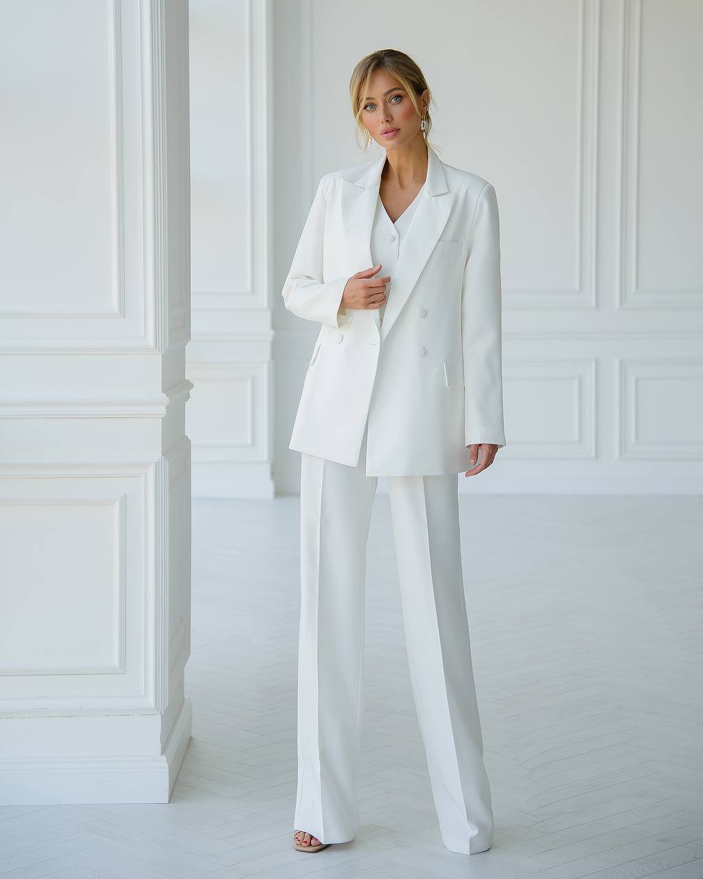 Dreiteiliger Anzug|Designer-Premiumanzug