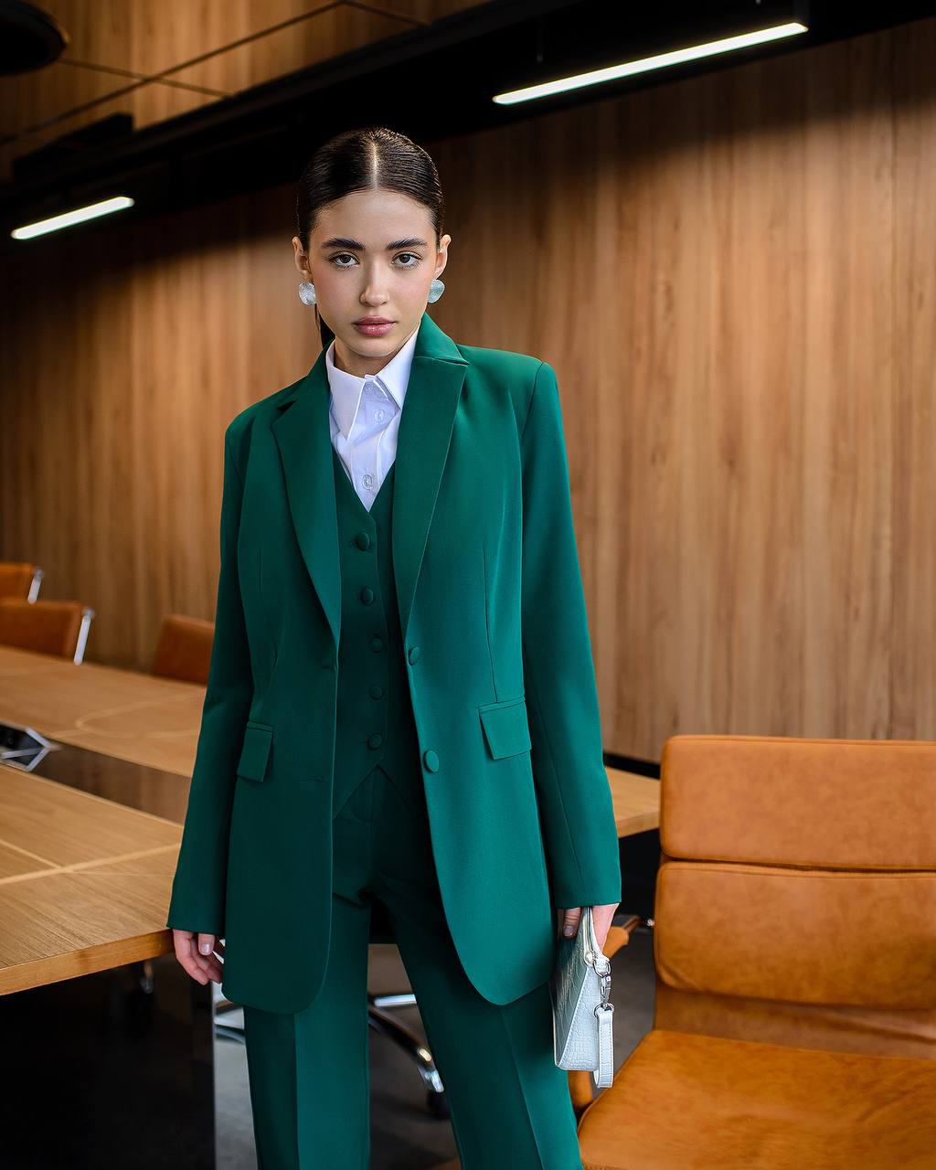 Three Piece Pantsuit|Designer Suit