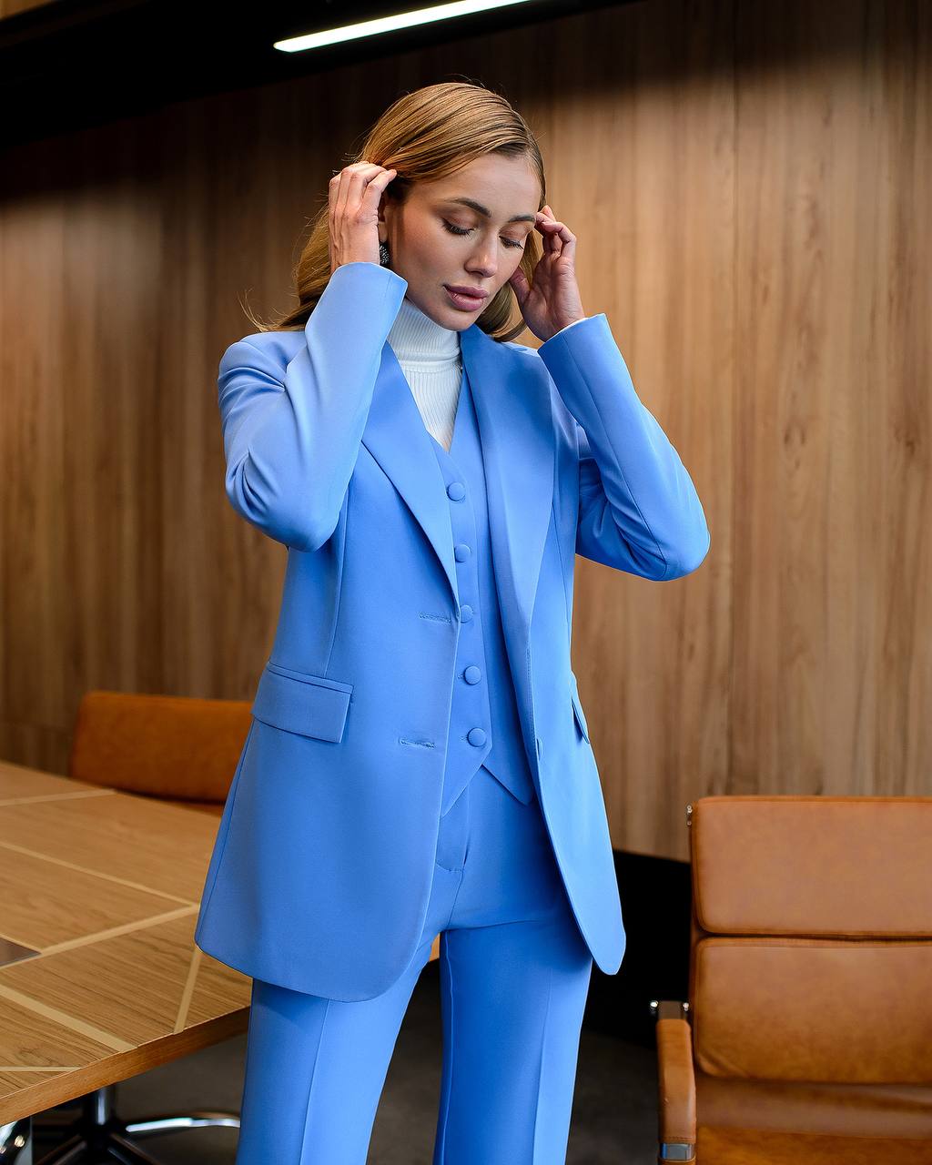 Three Piece Pantsuit|Designer Suit
