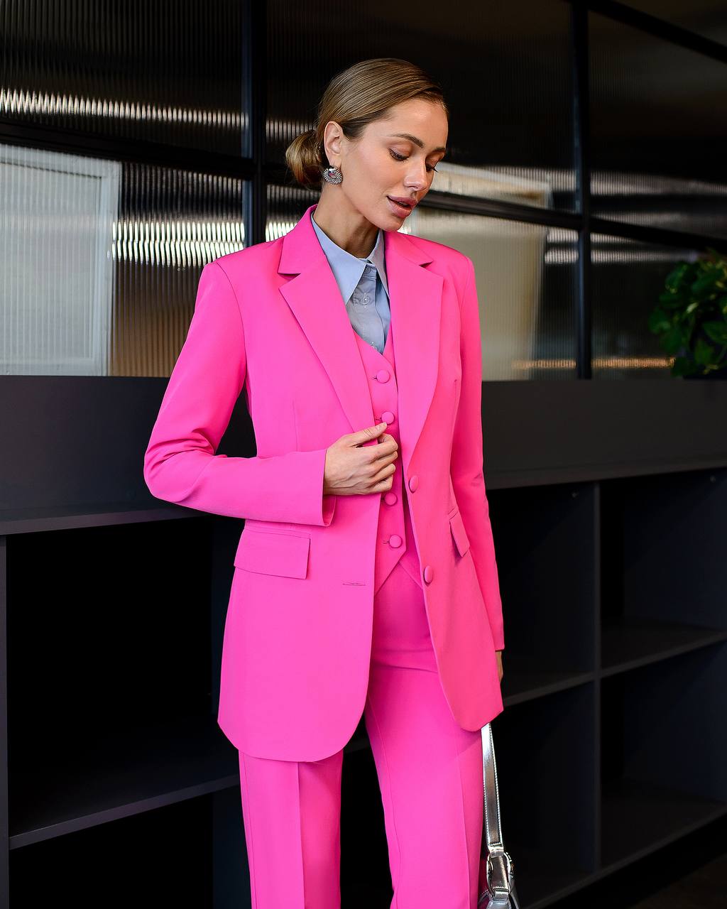 Three Piece Pantsuit|Designer Suit