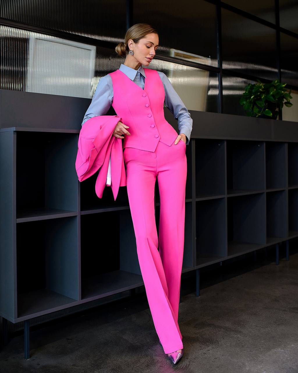Three Piece Pantsuit|Designer Suit