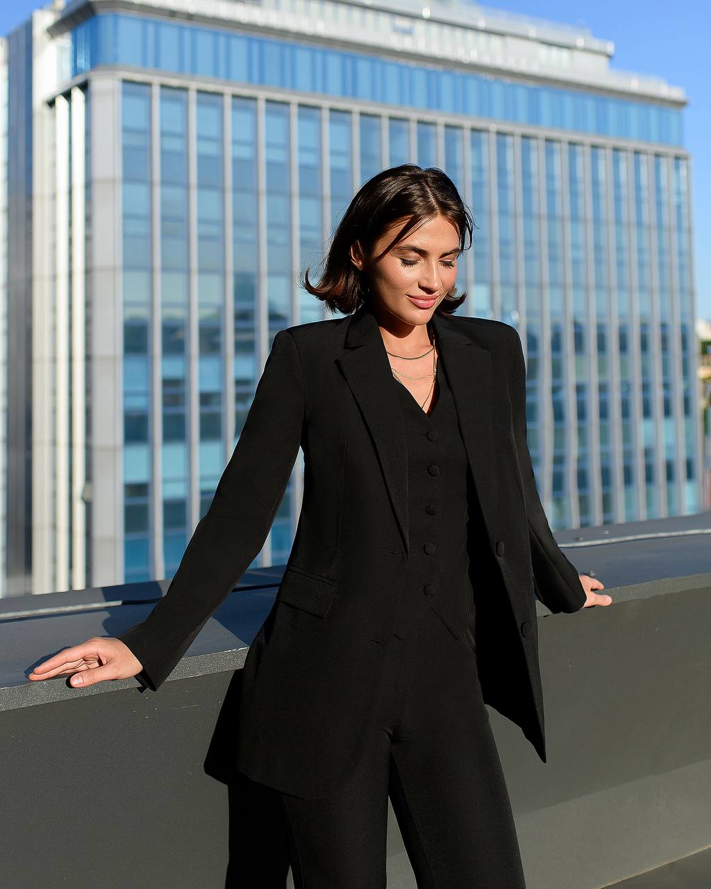 Three Piece Pantsuit|Designer Suit