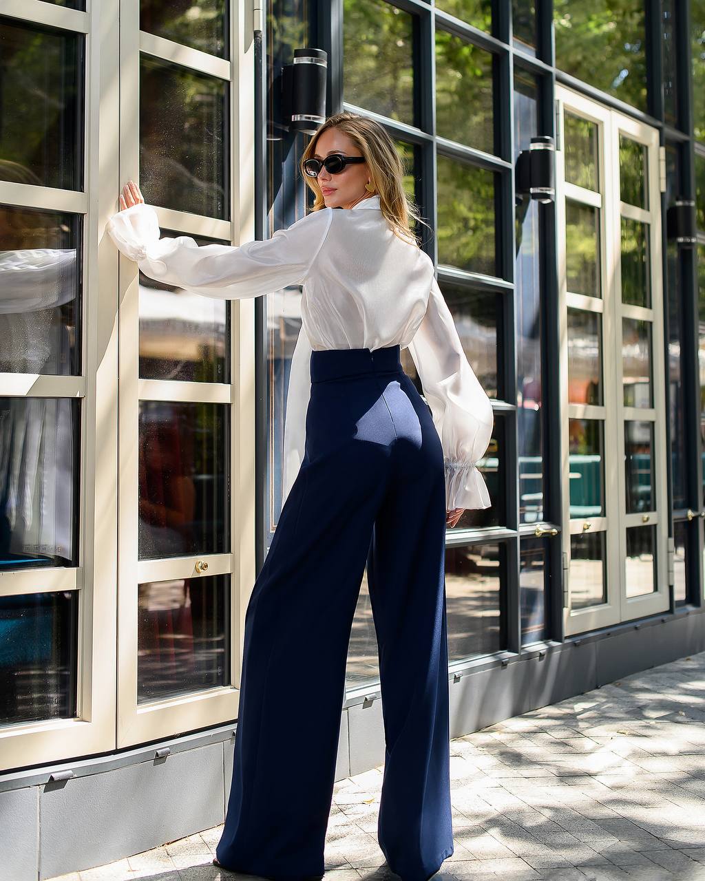 Blouse Long Sleeve with Bow