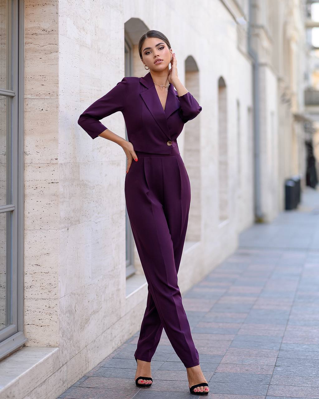 Surplise Formal Straight Jumpsuit