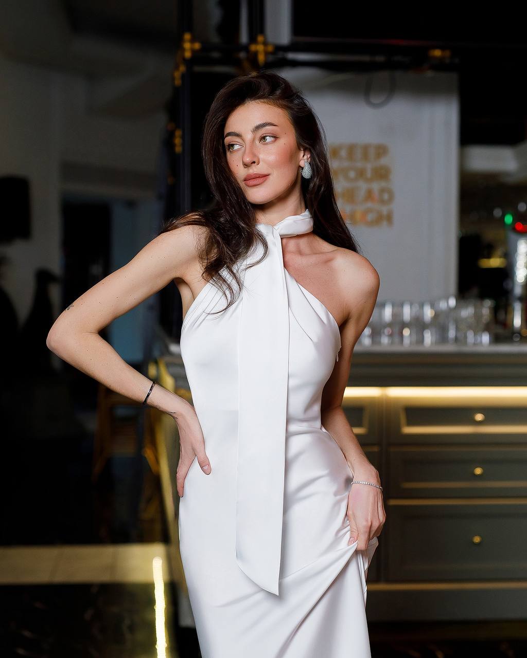 White Maxi Elegant Sleeveless Dress