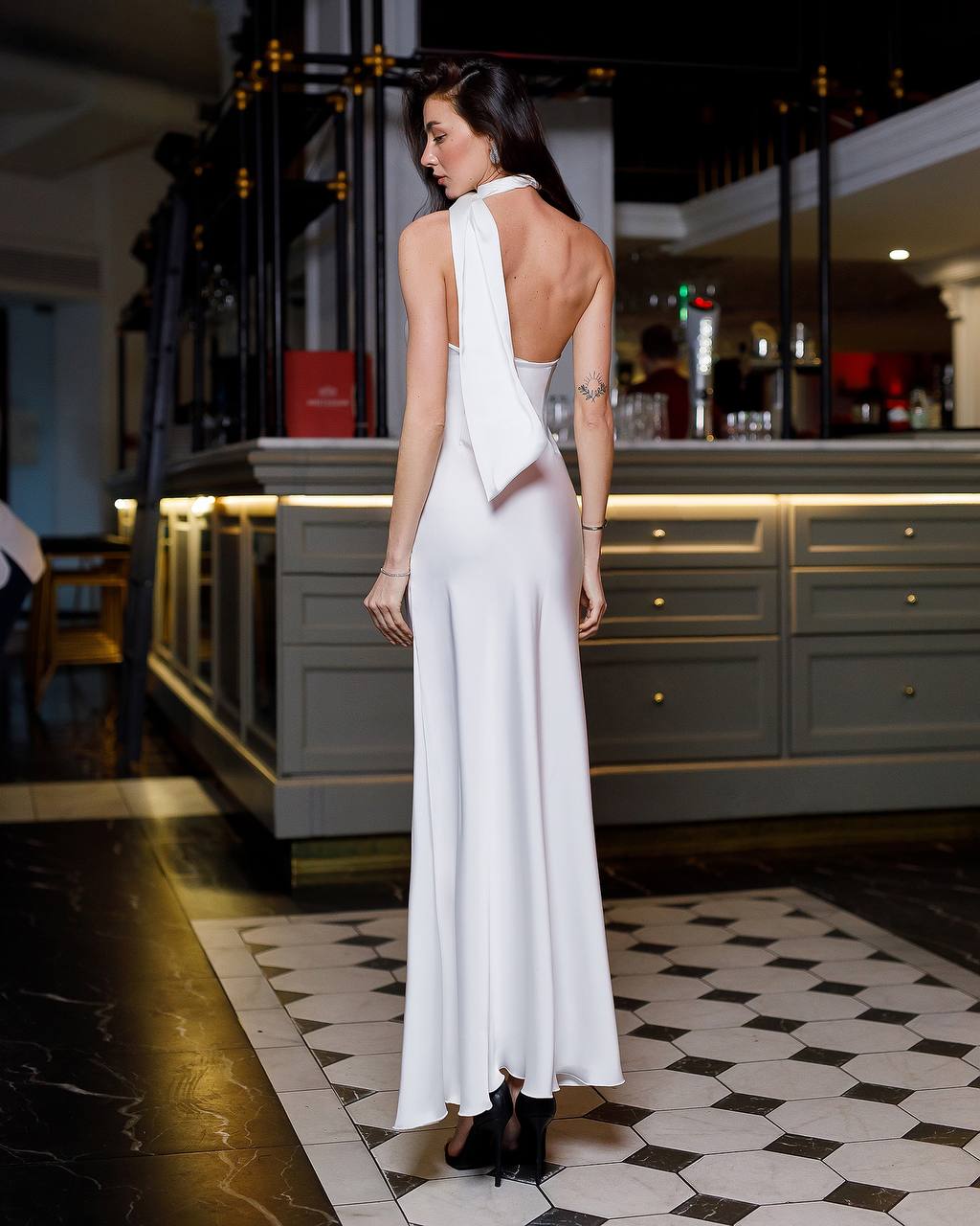 White Maxi Elegant Sleeveless Dress