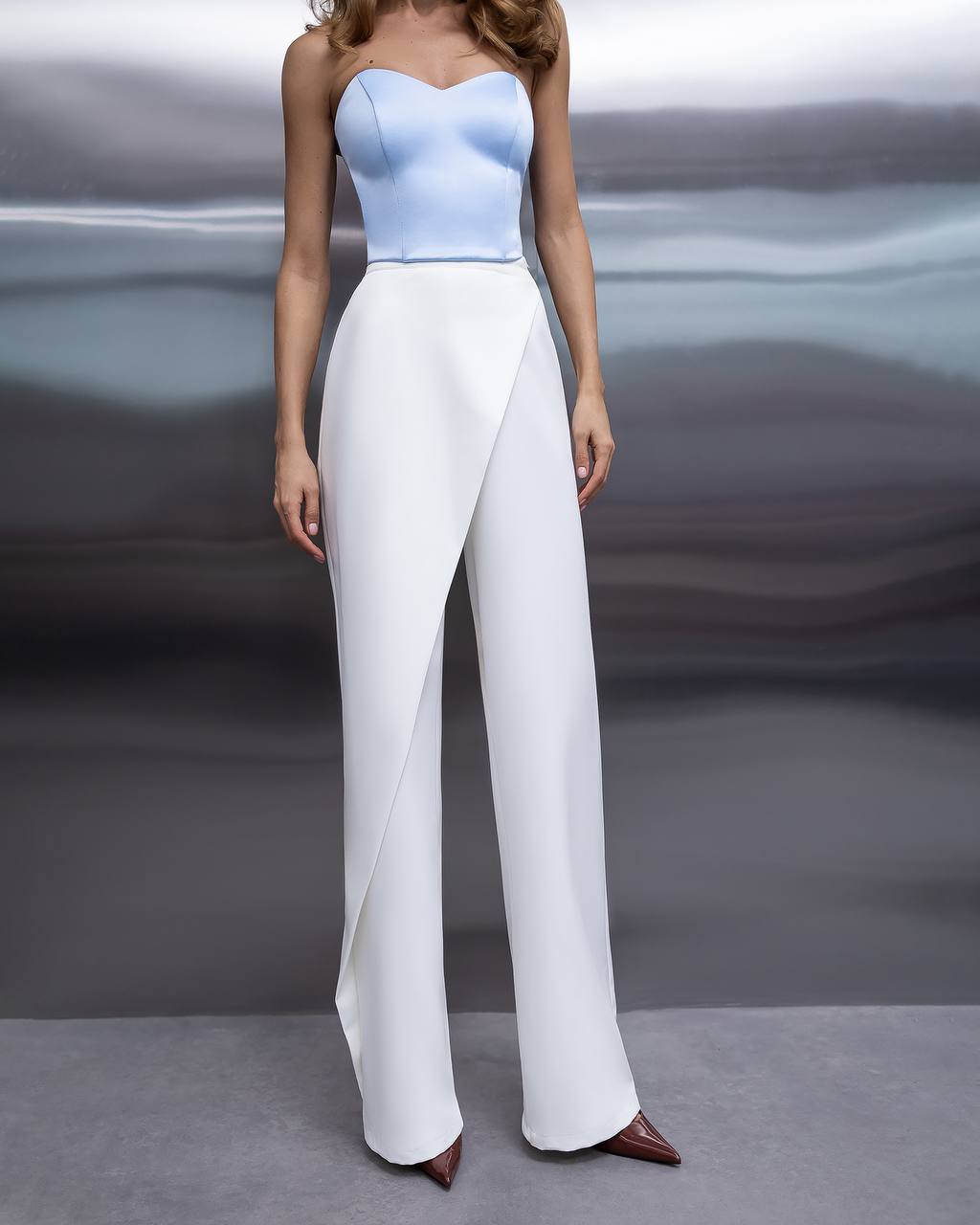 Elegant High Waist Wide Leg Pants