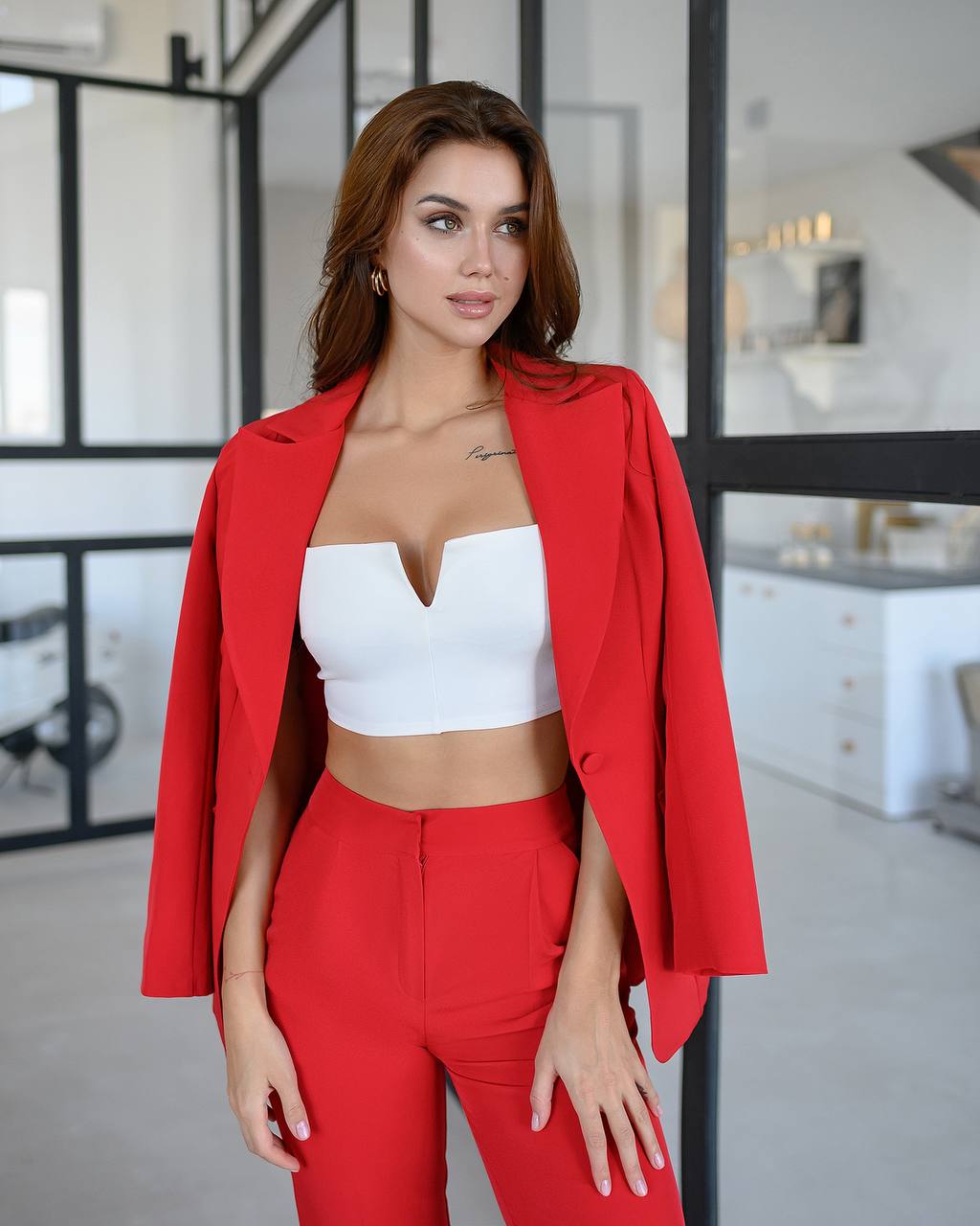 Single Breasted Blazer+ Pants|Two Piece Suit