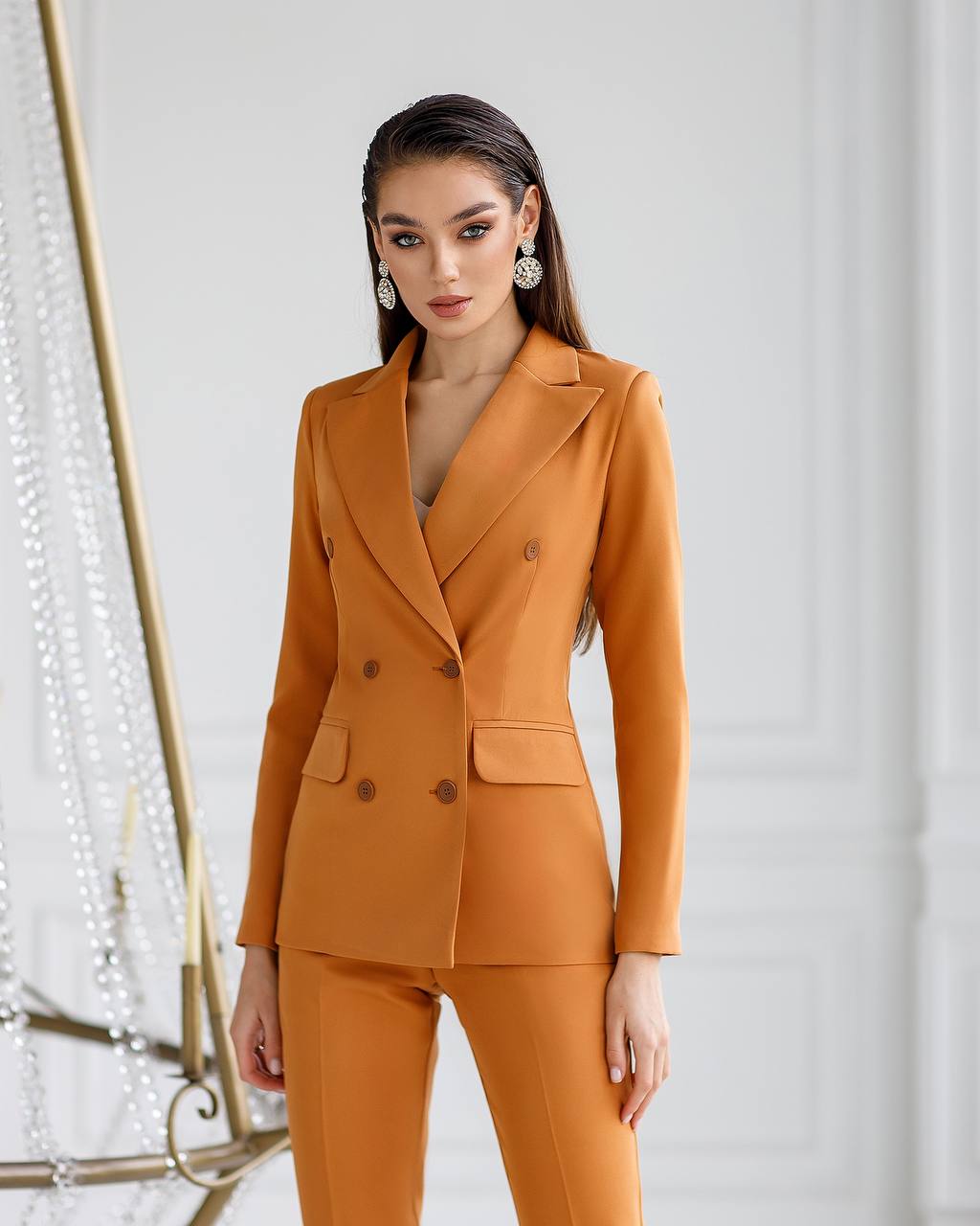 Two Piece Suit|Blazer+Straight Pants