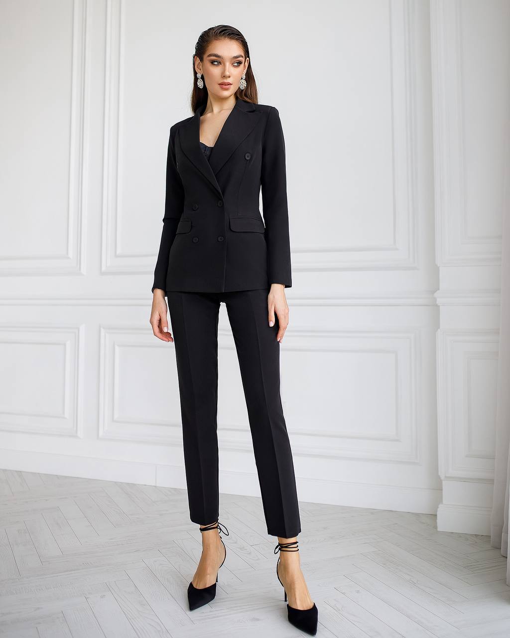 Two Piece Suit|Blazer+Straight Pants