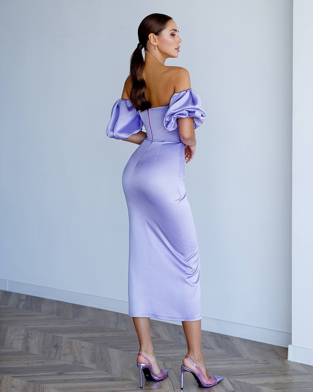 Adorable Lavender Corset Dress