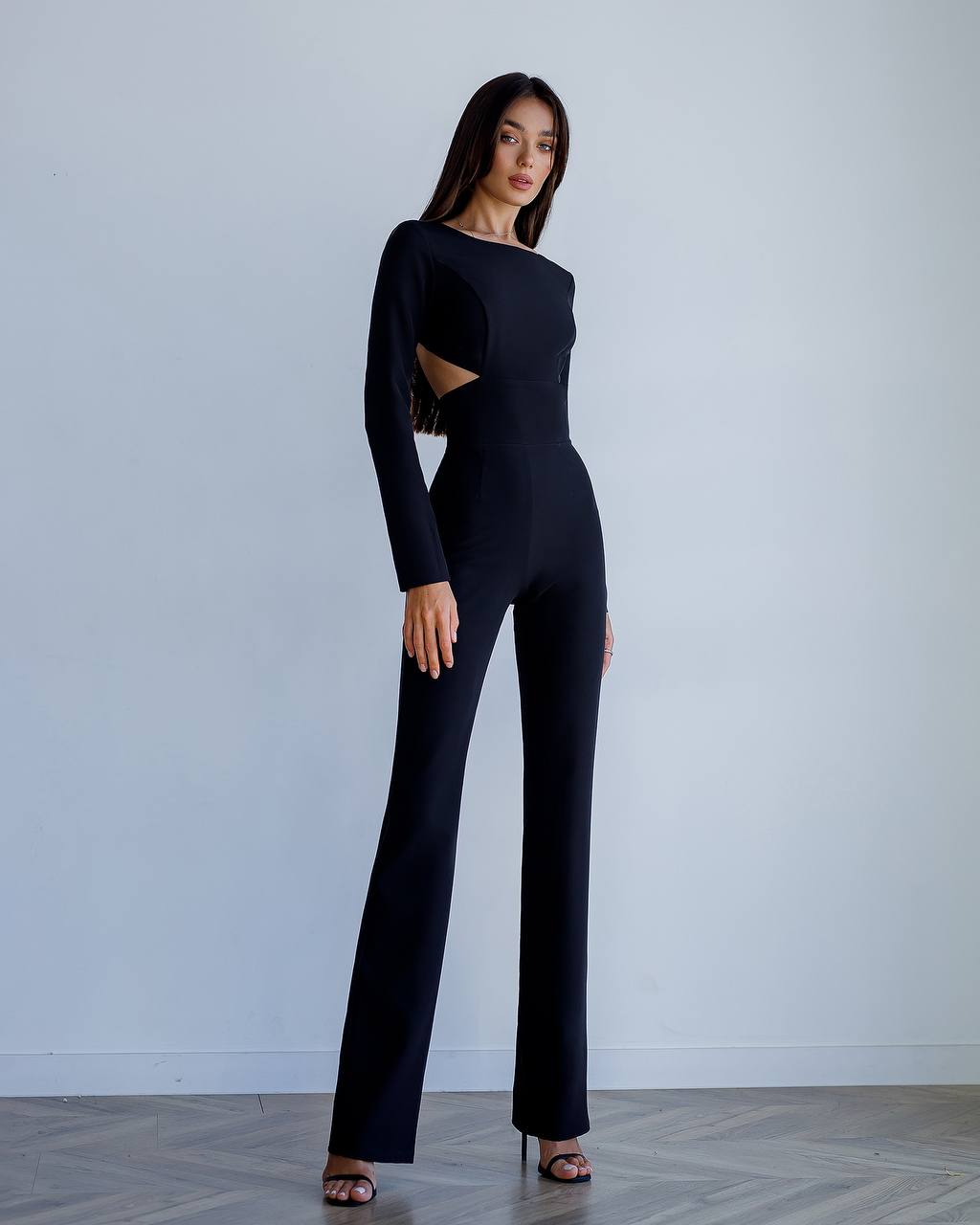 Open Back Formal Jumpsuit