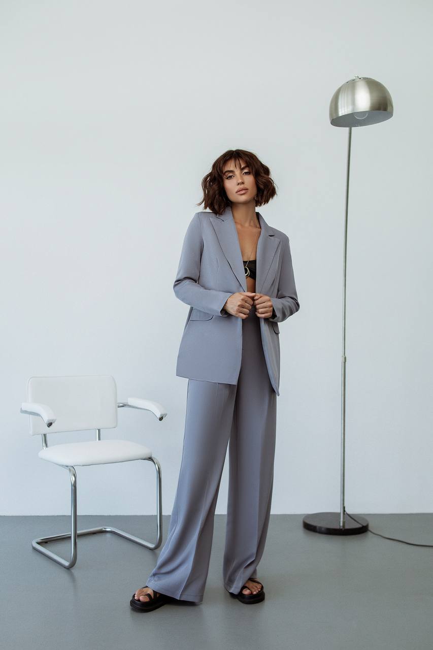 Two Piece Suit|Single Breasted Blazer+Pants