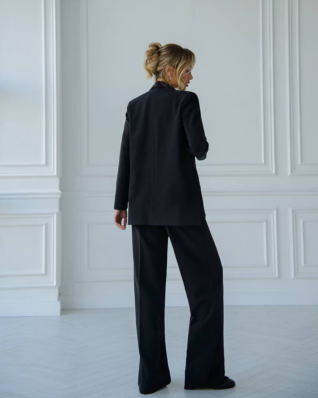 Black Pantsuit| Two Piece Suit