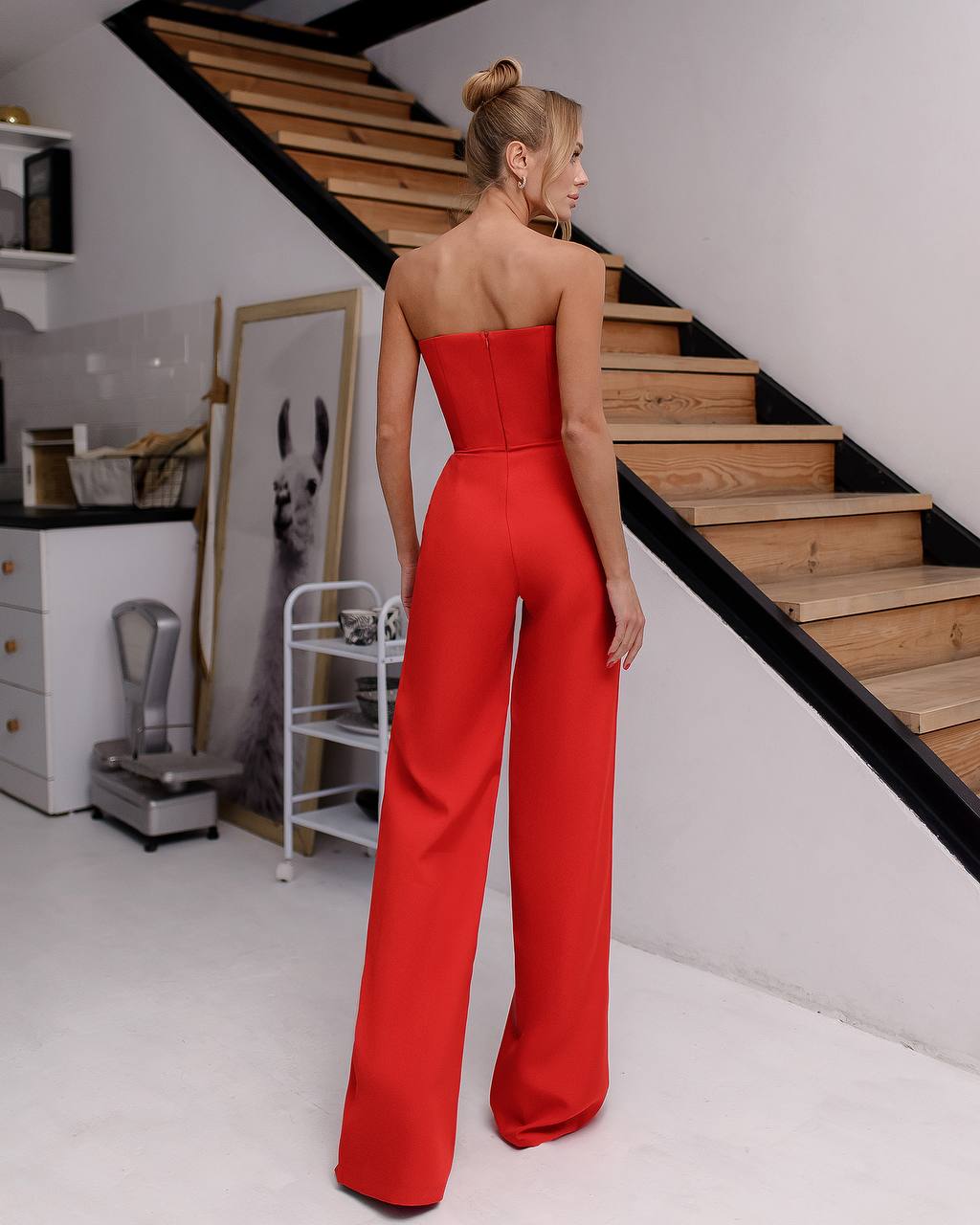 Corset Sleeveless Palazzo Jumpsuit