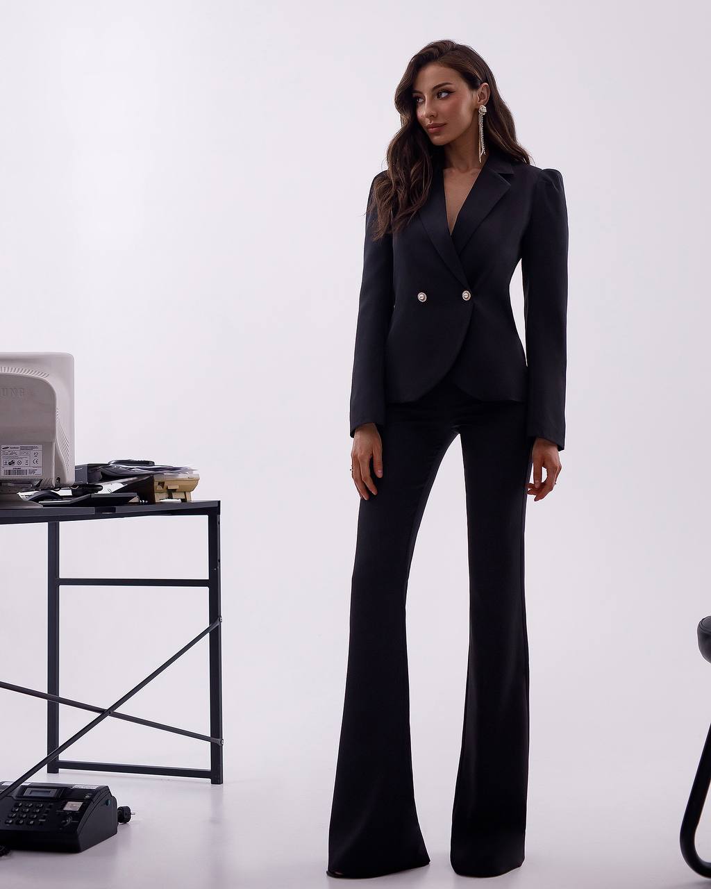 Two Piece Suit|Blazer+Bell Bottoms