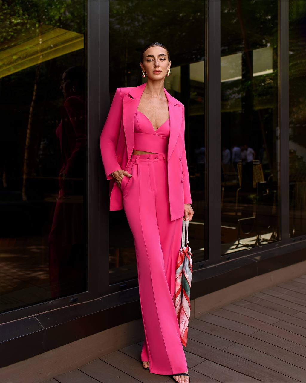 Elegant Three Piece Formal Pantsuit