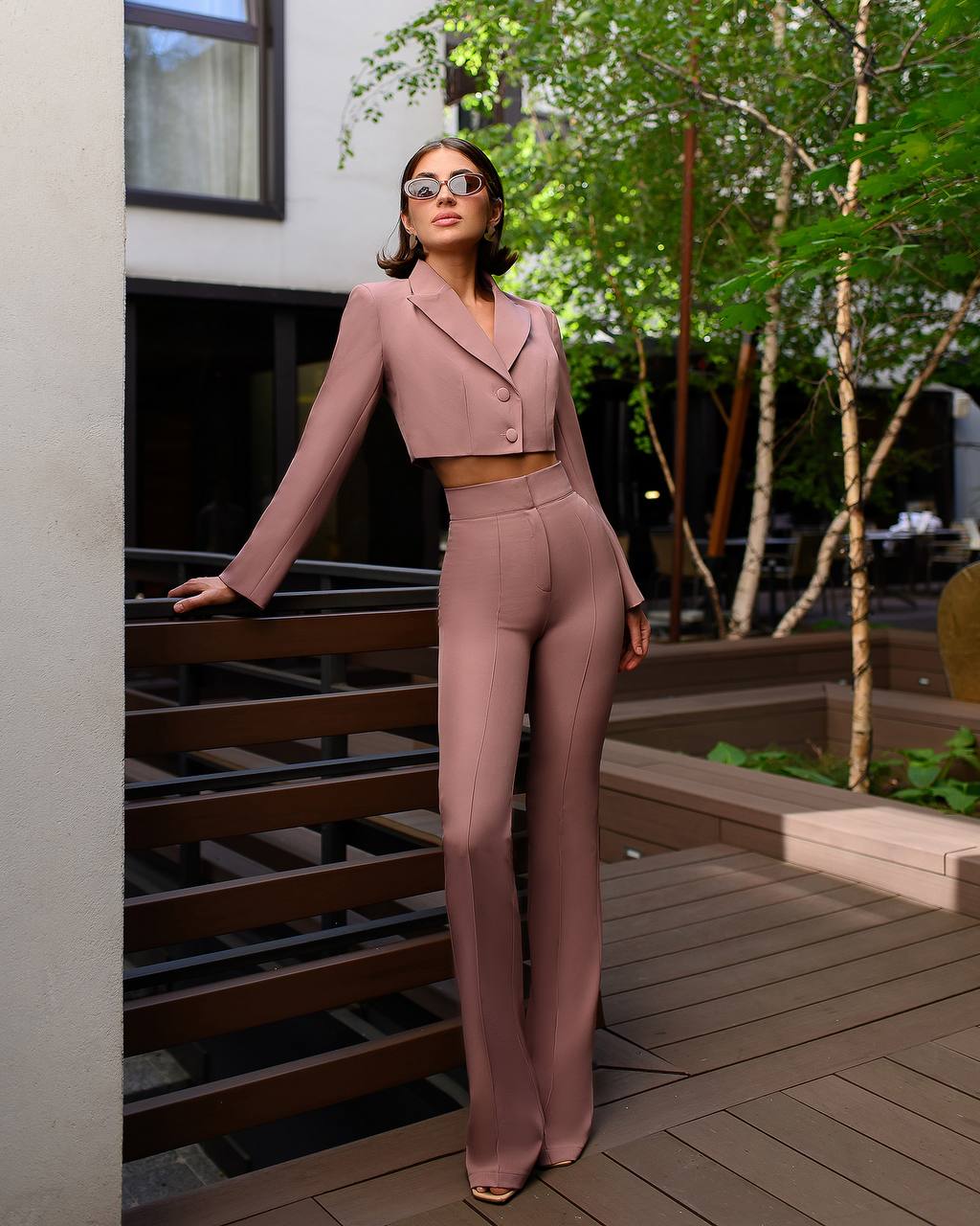 Mokko Two Piece Pantsuit