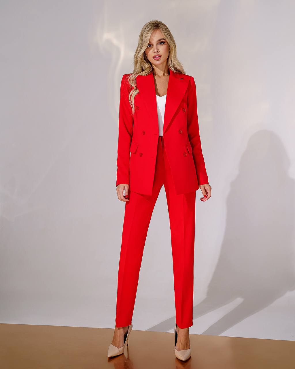 Double Breasted Blazer +Pants| Two Piece Suit