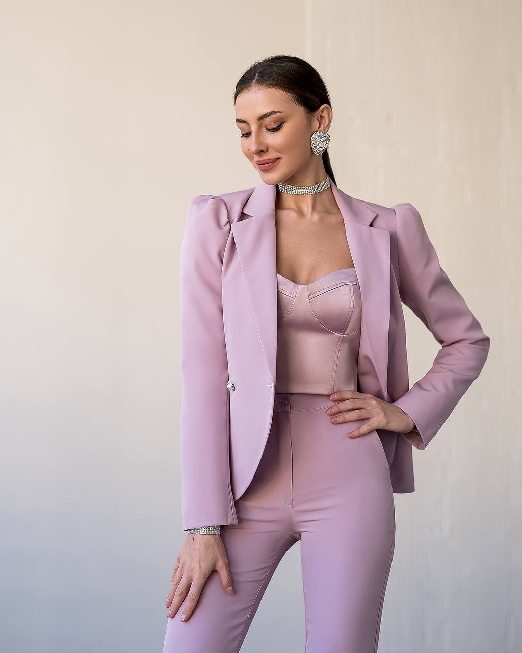 Two Piece Suit| Single Breasted Blazer+Pants