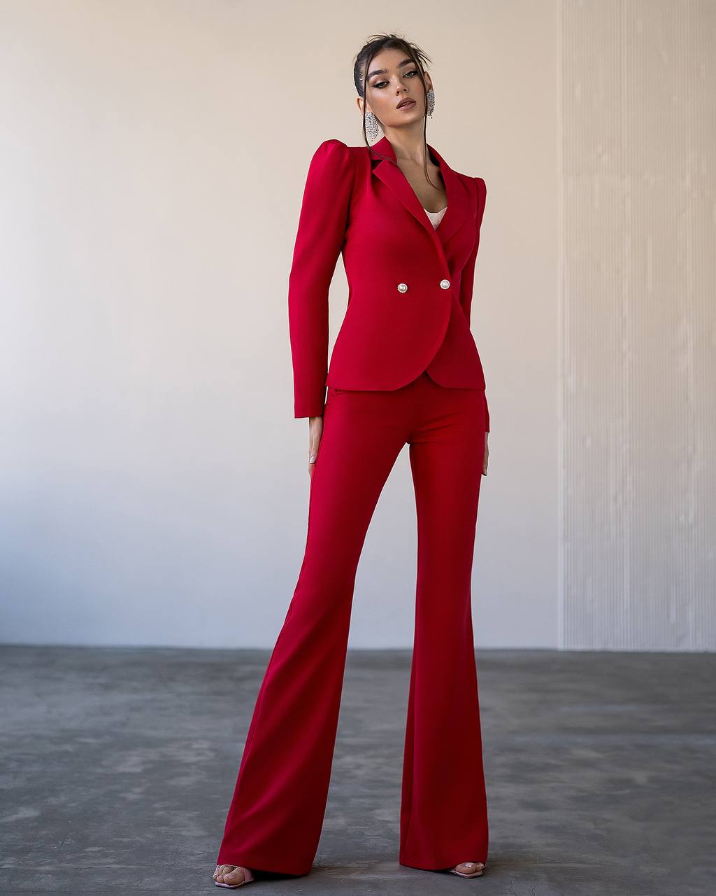 Two Piece Suit| Single Breasted Blazer+Pants