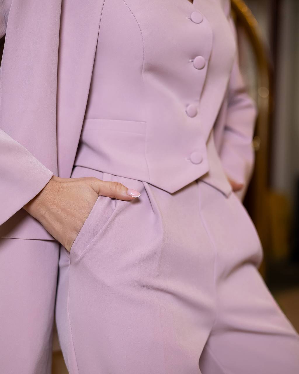 Dreiteiliger Anzug|Designer-Premiumanzug 