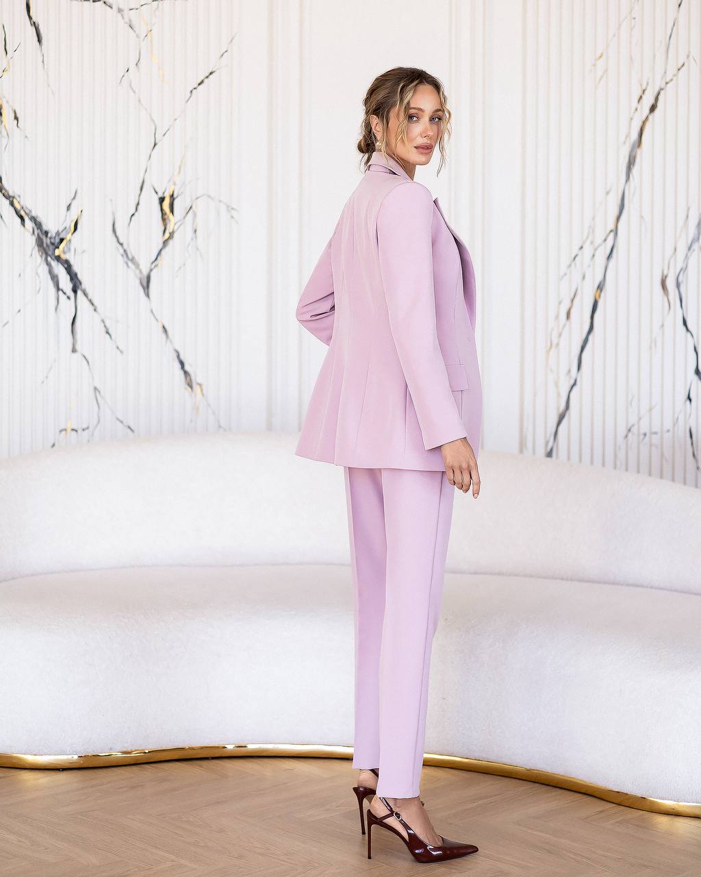 Three Piece Suit| Single Breasted Blazer+Straight Pants+Vest