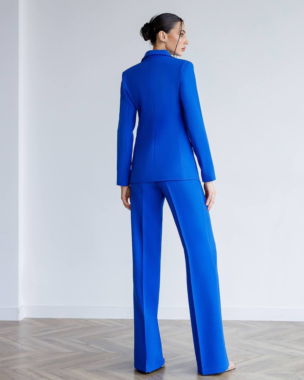 Three Piece Formal Pantsuit|Royal Blue