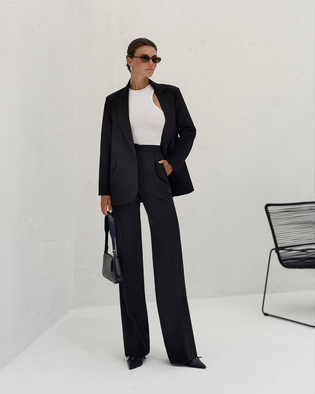 Designer Two Piece Pantsuit