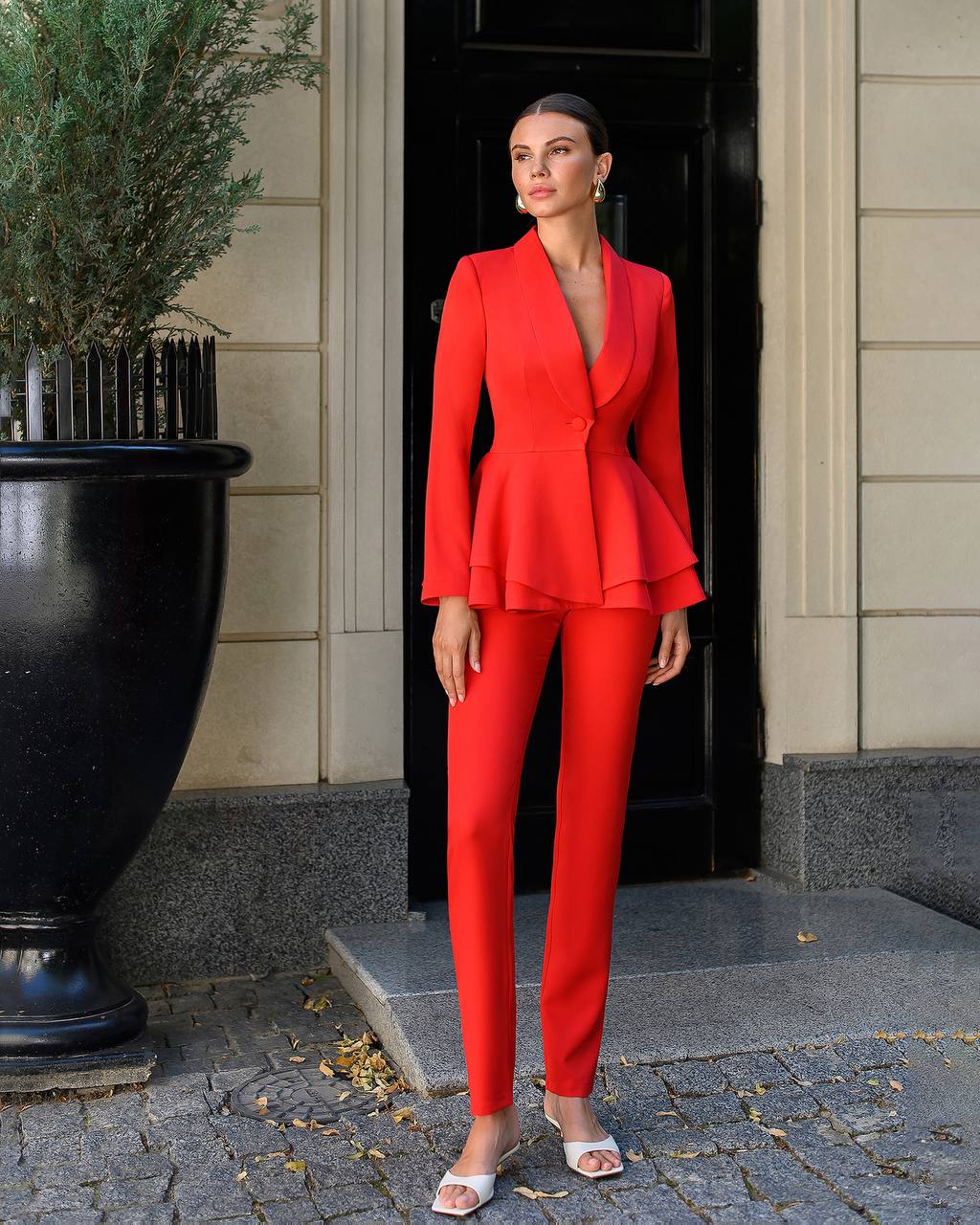 blazer with peplum dress HOW TO MAKE A TRENDY PEPLUM BLAZER DRESS | STEP-BY-STEP TUTORIAL